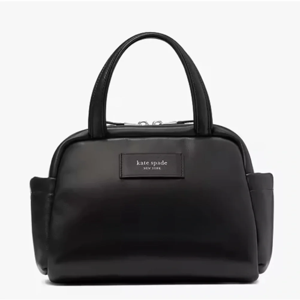 Kate Spade Puffed Satchel NWT Crossbody Black
